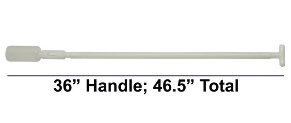 SP Bel-Art Safety Acid/Caustic Sampler; 16oz, 8ft2 Piece Handle, Plastic