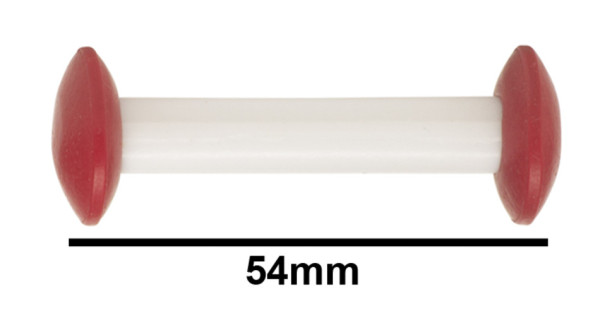 SP Bel-Art Circulus Teflon Magnetic Stirring Bar;54mm Length, Red