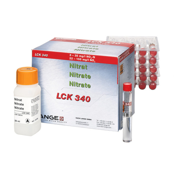 Hach Nitrat Küvetten-Test 5-35 mg/L NO3-N, 25 Bestimmungen