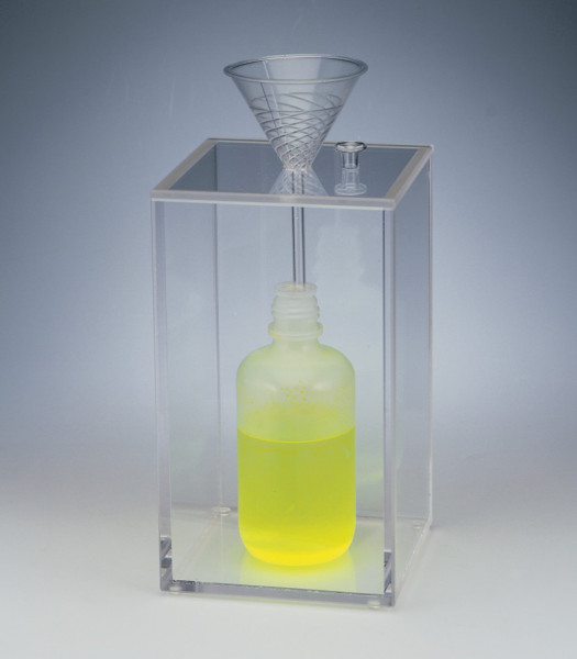 SP Bel-Art Closed Beta Box for Wet Waste; 1Liter, Acrylic