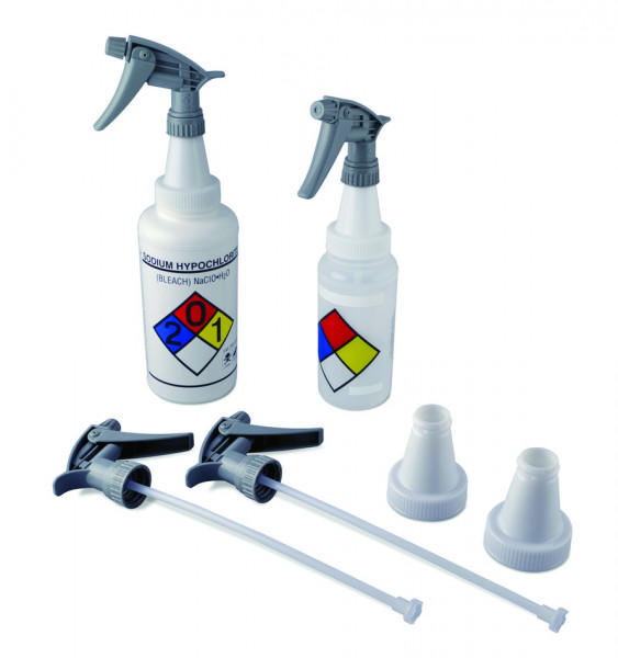 SP Bel-Art Polypropylene Trigger Sprayers w/ 53mm Adapters (Pack of 2)