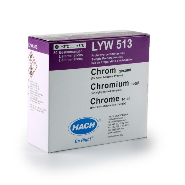 Hach Chromium digestion for highly loaded samples