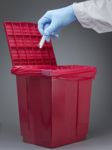 SP Bel-Art Polypropylene Biohazard Disposal Can