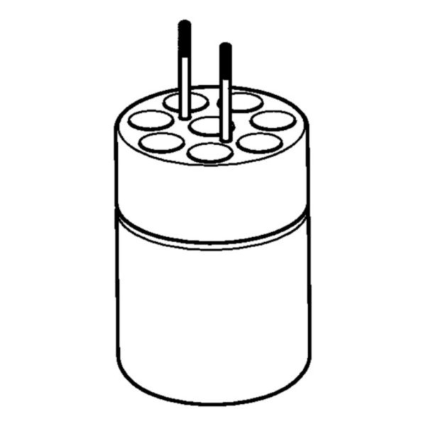 Eppendorf Adapter, für 8 Blutentnahmegefäße 2.6  8.0 mL, 2 Stück