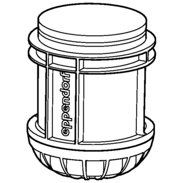 Eppendorf Adapter, für 1 Flasche 175 mL  250 mL, für Rotor S-4x400, 2 Stück