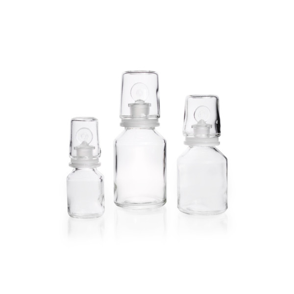 DWK DURAN® acid bottles, clear, complete, 250 ml