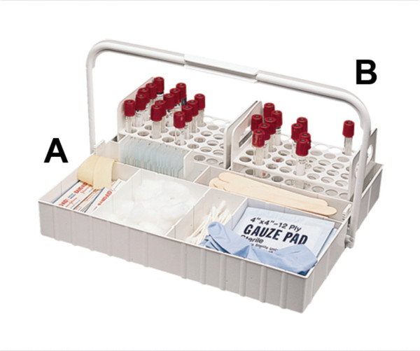 SP Bel-Art Replacement Test Tube Support for TheCollector Blood Tray; 40 Place