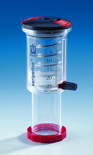 BRAND Betätigungseinheit seripettor® pro 25 ml, PPO/PEI (UV-Schutz)