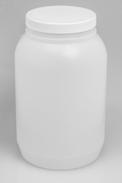SP Bel-Art Wide-Mouth Gallon Polyethylene Bottle;4000ml, Polypropylene Cap, 110mm Closure
