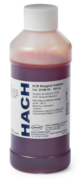 Hach ECR reagent solution, aluminum in brine, 200 mL