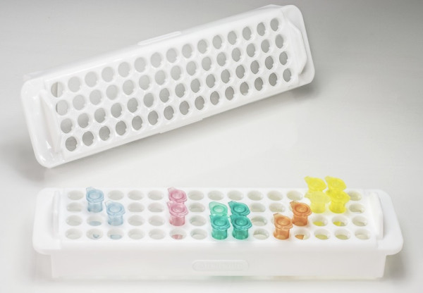 SP Bel-Art Floating Centrifuge Tube Rack; For1.5-2.0ml Tubes, 60 Places (Pack of 2)