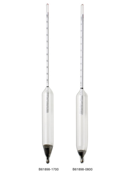 SP Bel-Art, H-B DURAC ASTM 84H Precision, Individually Calibrated 0.750/0.800 SpecificGravity Hydrometer