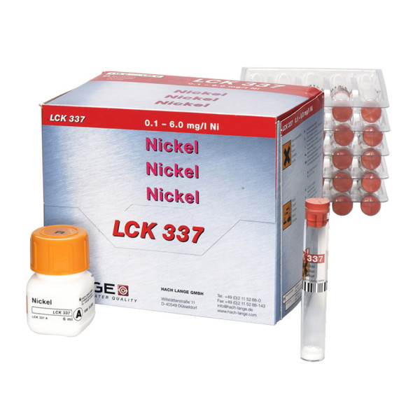 Hach Nickel Küvetten-Test 0,1-6,0 mg/L Ni, 25 Bestimmungen