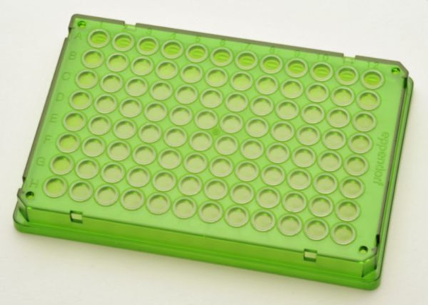 Eppendorf twin.tec® PCR Plate 96, skirted, 150 µL, PCR clean, grün, 300 Platten