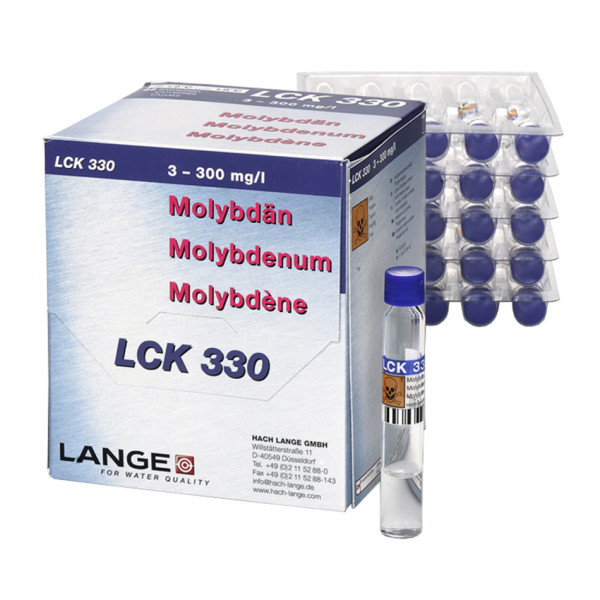 Hach Molybdän Küvetten-Test 3-300 mg/L Mo, 24 Bestimmungen