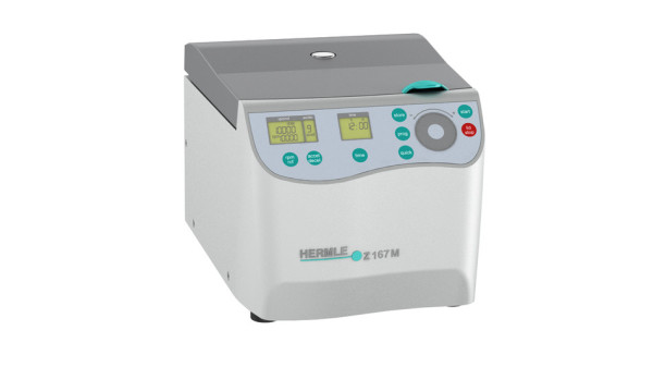 Hermle Package: Microlitre Centrifuge Z 167 M, 230 V / 50-60 Hz, incl. Angle rotor no.: 220.95 V08 for 18 x 1.5 ml (2.0 ml)