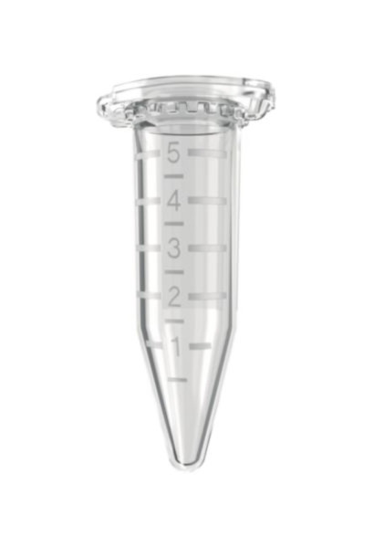 Eppendorf Tubes® 5.0 mL with snap cap, 5,0 mL, Biopur®, 50 tubes