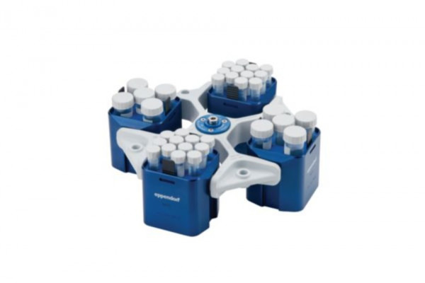 Eppendorf Centrifuge 5910 R, gekühlt, inkl. Rotor S-4x500, Rechteckbecher und Adapter für konische 1