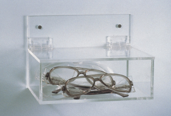 SP Bel-Art Safety Eyewear Holder without Lid;Acrylic, 9 x 6 x 3³/16 in.