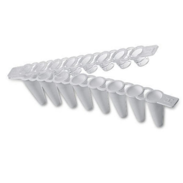 Eppendorf Masterclear Cap Strips and real-time PCR Tube Strips, 120 pcs. (10 × 12 pcs.)