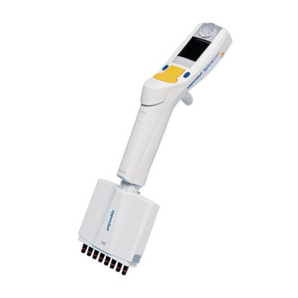 Eppendorf Xplorer®, 8-channel, variable, 5 – 100 µL, yellow