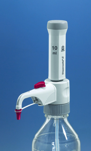 BRAND Dispensette® S, Fixed-volume, DE-M, 1ml with recirculation valve