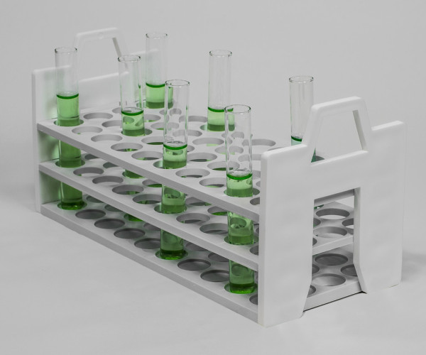 SP Bel-Art Stack Rack Test Tube Rack; For 16- 20mmTubes, 40 Places, Polypropylene