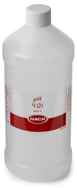 Hach Buffer Solution, pH 4.01, 4 x 250 mL