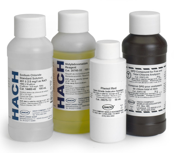 Hach Reagent solution, glycine, 10%, 100 mL