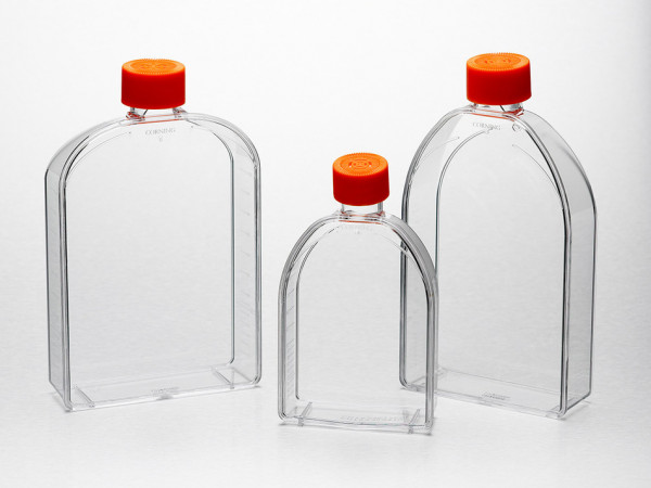 Corning® 75cm² Modified Triangular Straight Neck Cell Culture Flask with Phenolic-Style Cap