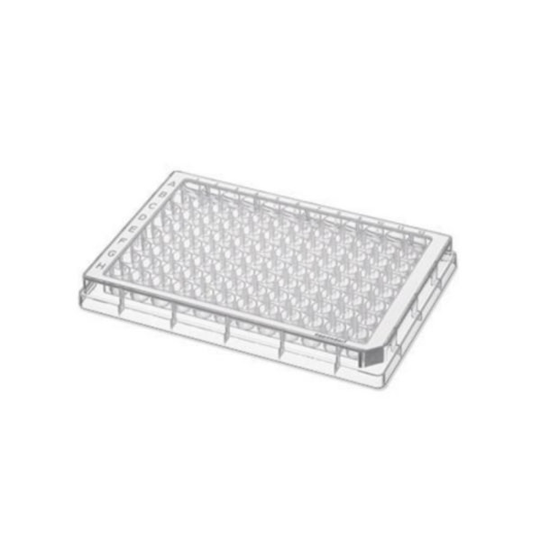 Eppendorf Microplate 96/F, wells clear, Sterile, white, 80 plates