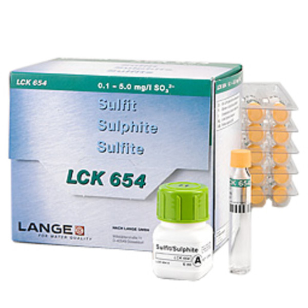 Hach Sulfit Küvetten-Test 0,1-5,0 mg/L SO3, 25 Bestimmungen