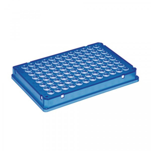 Eppendorf twin.tec microbiology PCR Plate 96, skirted, 150 µL, PCR clean, blau, 10 Platten