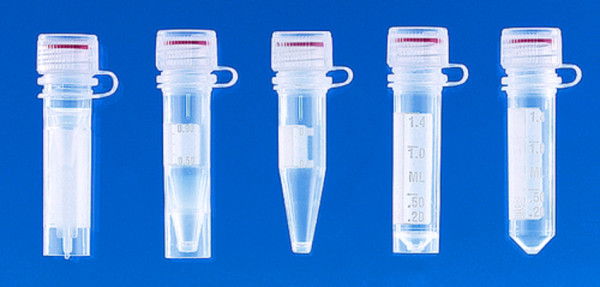 BRAND Microtubes (PP) with attached screw cap (PP) with silicone seal, 1.5 ml, self-standing, graduated
