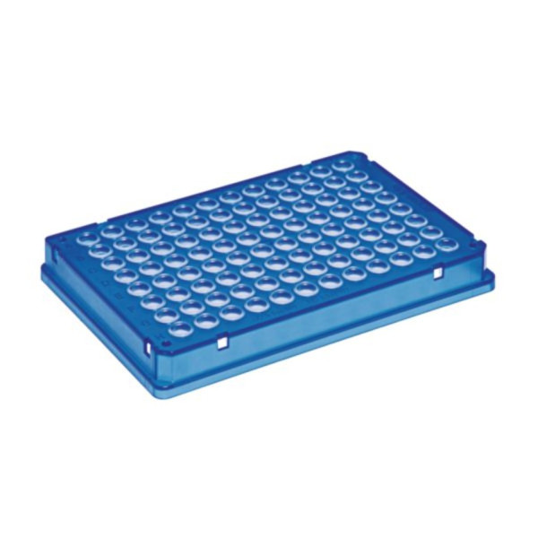 Eppendorf twin.tec microbiology PCR Plate 96, skirted, 150 µL, PCR clean, blue, 10 plates