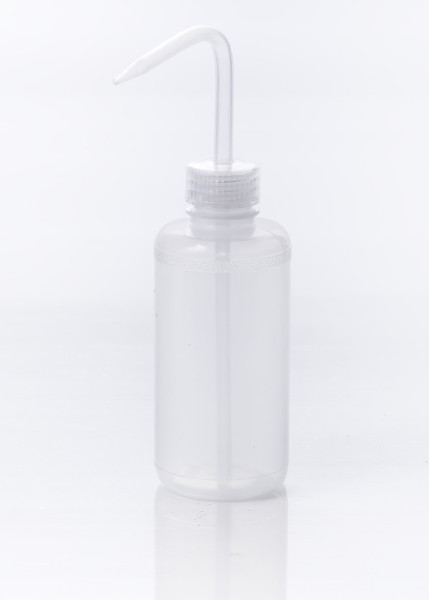 SP Bel-Art Narrow-Mouth 250ml (8oz) PolyethyleneWash Bottles; Natural Polypropylene Cap, 28mmClosure (Pack of 12)