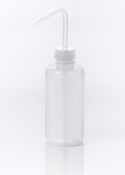SP Bel-Art Narrow-Mouth 250ml (8oz) PolyethyleneWash Bottles; Natural Polypropylene Cap, 28mmClosure (Pack of 12)