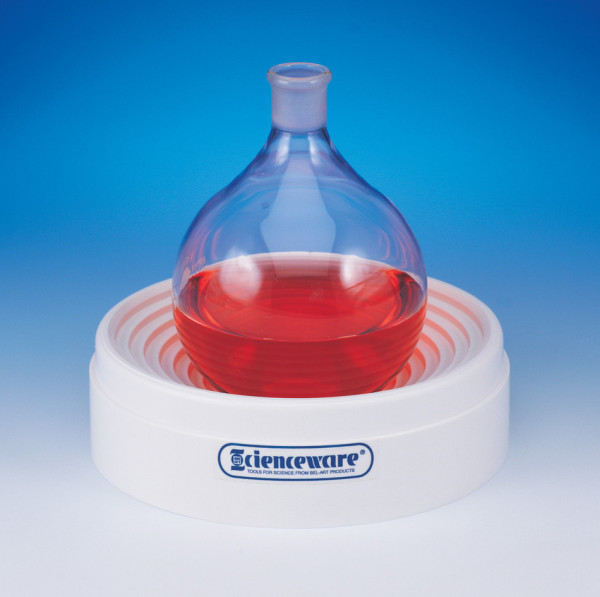 SP Bel-Art Polypropylene Round-Bottom FlaskSupport; For Flasks up to 10 Liters, 6¾ Diam. x 2in.H