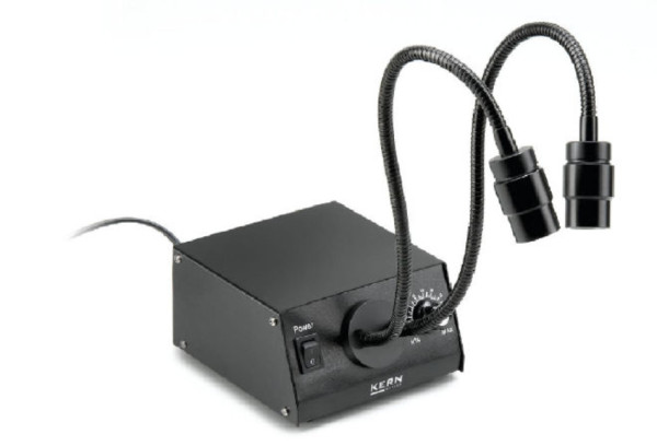 Kern Doppel-Schwanenhals-Beleuchtung 20W LED: 6400K: 540mm