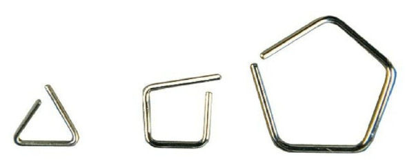 Kern Milligram weights, wire shape, stainless steel, Model:308-37