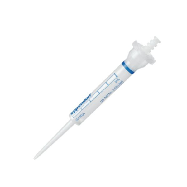 Eppendorf Combitips advanced®, Biopur®, 5,0 mL, blue, 100 pcs.