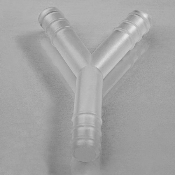 SP Bel-Art Wye (Y) Tubing Connectors for ½ in. Tubing; Polypropylene (Pack of 12)