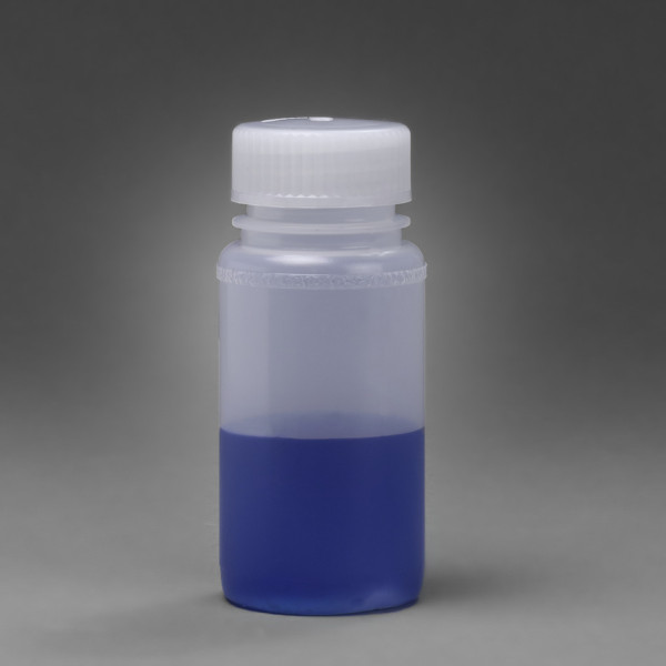 SP Bel-Art Precisionware Wide-Mouth 125ml (4 oz)Autoclavable Polypropylene Bottles; PolypropyleneCap, 38mm Closure (Pack of 12)