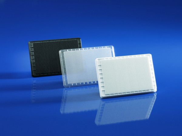 BRANDplates®, 1536-well, cellGrade™, PS, schwarz, F-Boden, steril