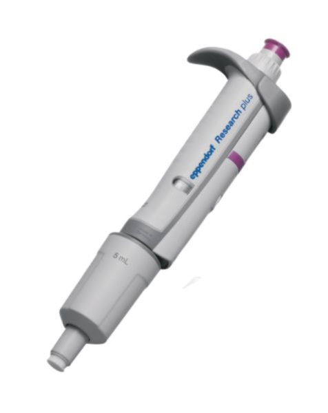 Eppendorf Research® plus, Einkanal, variabel, 0,5  5 mL, lila