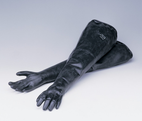 SP Bel-Art Glove Box Neoprene Sleeved Gloves;Size 10