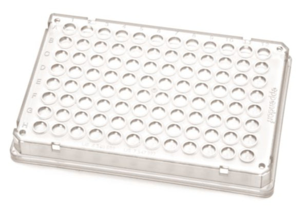 Eppendorf twin.tec PCR Plate 96, skirted, 150 µL, PCR clean, farblos, 300 Platten