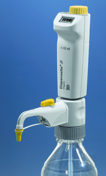 BRAND Dispensette® S Organic, Digital, DE-M, 1-10ml, without recirculation valve