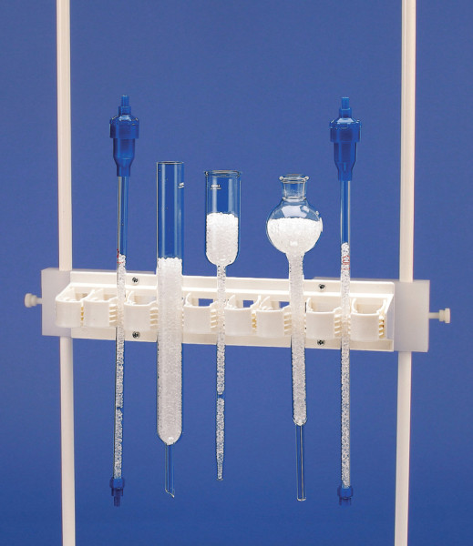 SP Bel-Art Chromatography Column Holder; 12¼ x 2½in. for up to 8 1³/16 in. Columns