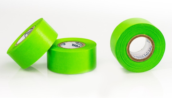 SP Bel-Art Write-On Green Label Tape; 15yd Length,